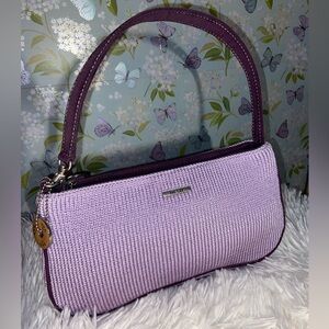 The Sak Lavender Knit Shoulder Bag